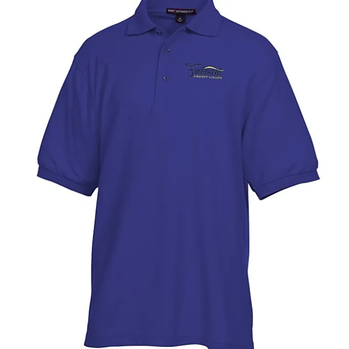 Silk Touch Sport Shirt - Men's - Embroidered