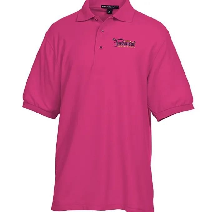 Silk Touch Sport Shirt - Men's - Embroidered