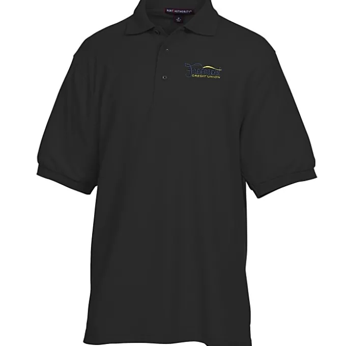 Silk Touch Sport Shirt - Men's - Embroidered
