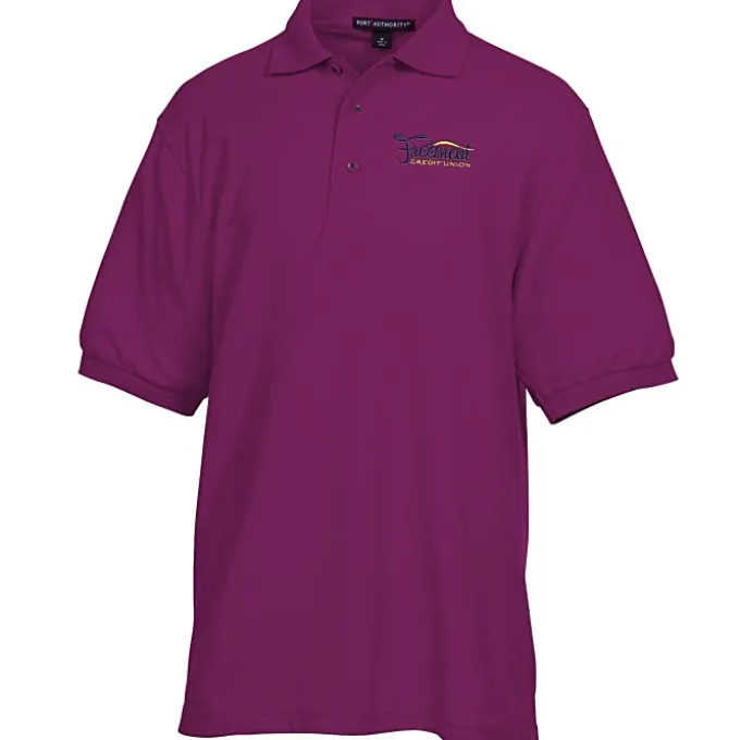 Silk Touch Sport Shirt - Men's - Embroidered