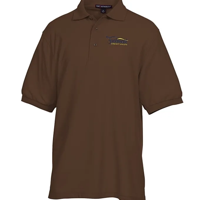 Silk Touch Sport Shirt - Men's - Embroidered
