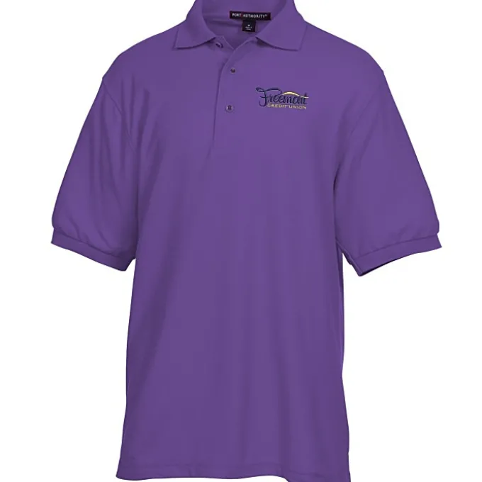 Silk Touch Sport Shirt - Men's - Embroidered