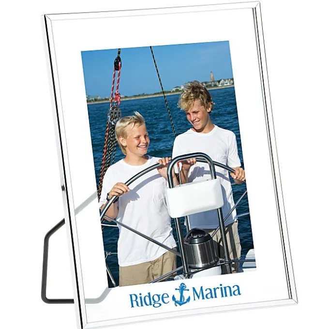Silver Floating Frame - 5 inches x 7 inches
