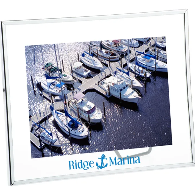 Silver Floating Frame - 5 inches x 7 inches