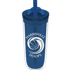 Simone Acrylic Tumbler with Straw - 16 oz.
