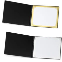 Single Award Folder - Foil Corners