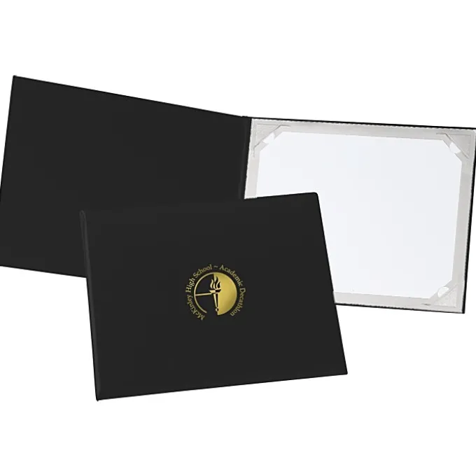 Single Award Folder - Foil Corners
