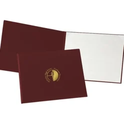 Single Award Folder - Ribbon Corners