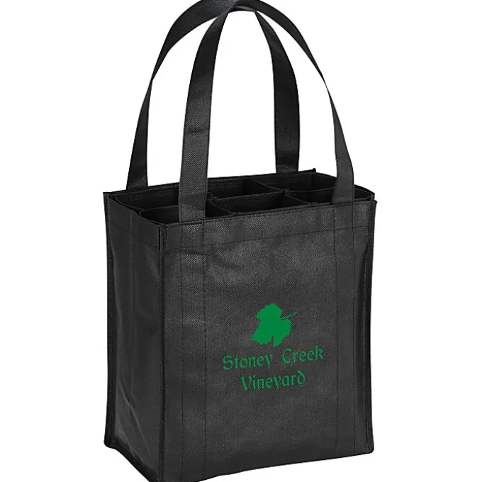 Six Bottle Bag with Removable Divider