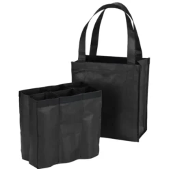 Six Bottle Bag with Removable Divider