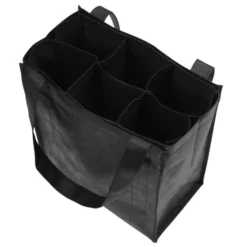 Six Bottle Bag with Removable Divider