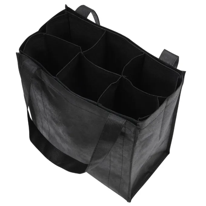 Six Bottle Bag with Removable Divider