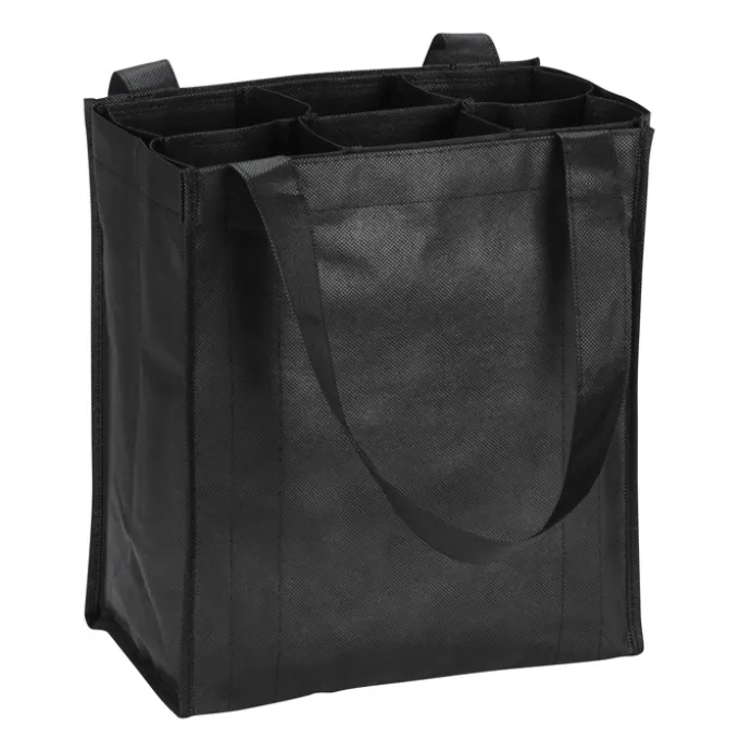 Six Bottle Bag with Removable Divider