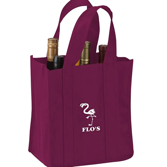 Six Bottle Wine Tote