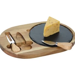 Slate Cheese Board Set