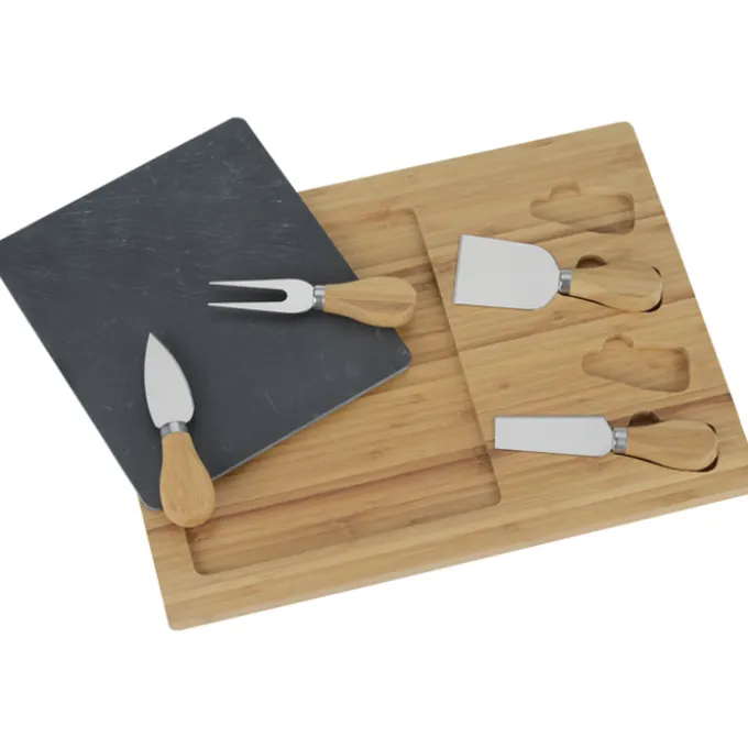 Slate Cheese Board Set