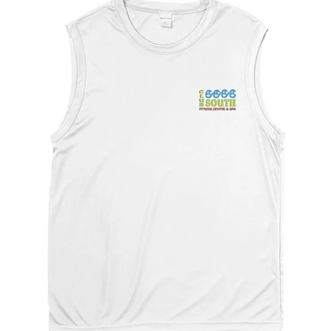 Sleeveless Contender Tee - Men's - Embroidered