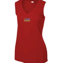 Sleeveless Contender V-Neck Tank - Ladies' - Embroidered