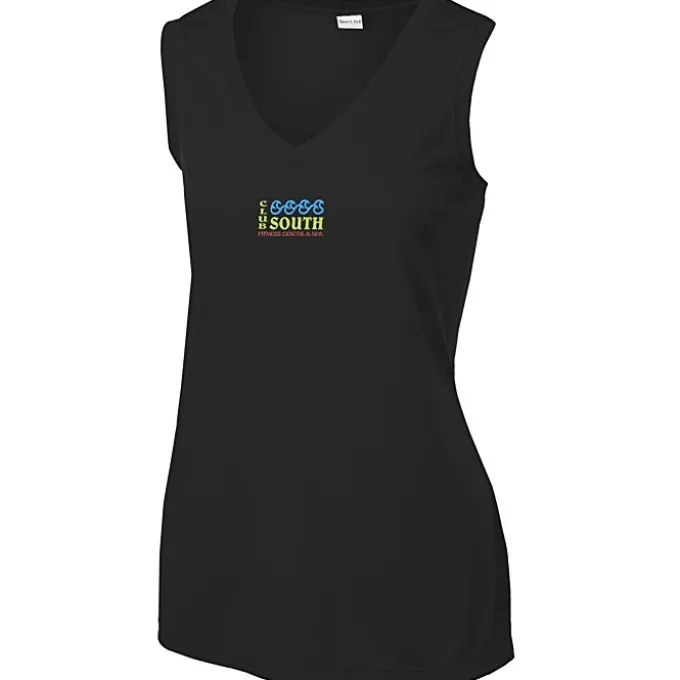 Sleeveless Contender V-Neck Tank - Ladies' - Embroidered