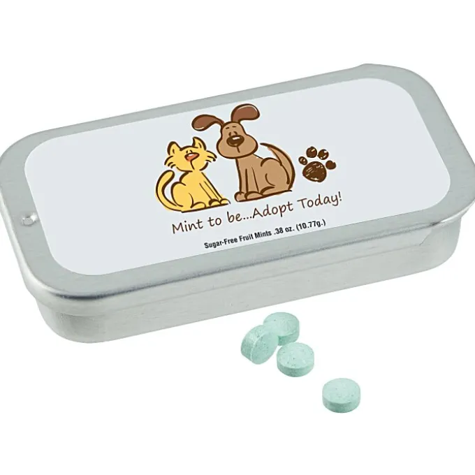 Slider Tin with Sugar-Free Mints