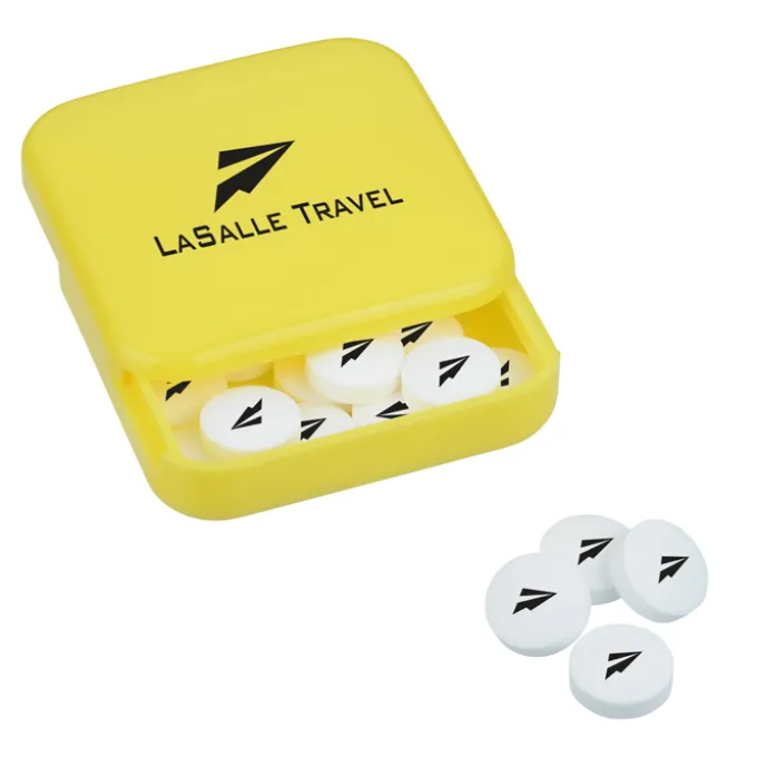 Sliding Case of Printed Mints