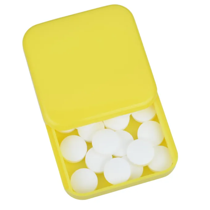 Sliding Case of Printed Mints