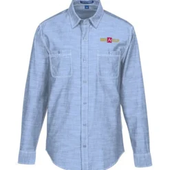 Slub Chambray Double Pocket Shirt - Men's