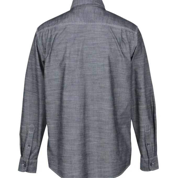 Slub Chambray Double Pocket Shirt - Men's