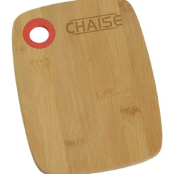 Small Bamboo Cutting Board with Silicone Ring