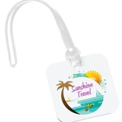 Small ID Tag - Opaque - Full Color