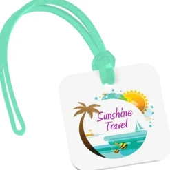 Small ID Tag - Translucent - Full Color