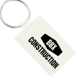 Small Rectangle Soft Keychain - Opaque