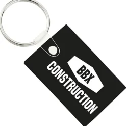 Small Rectangle Soft Keychain - Opaque