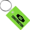Small Rectangle Soft Keychain - Translucent