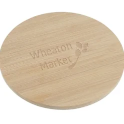 Small Round Bamboo Board