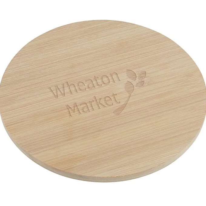 Small Round Bamboo Board