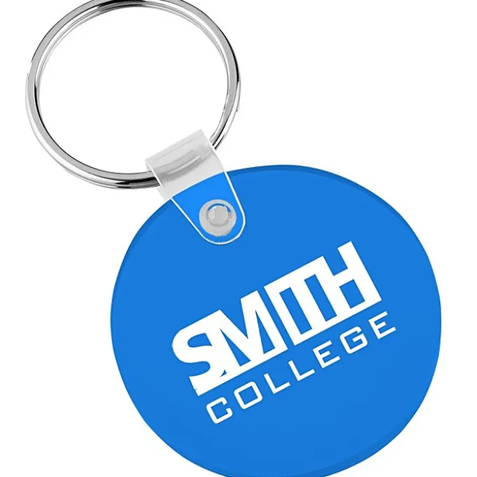 Small Round Soft Keychain - Translucent