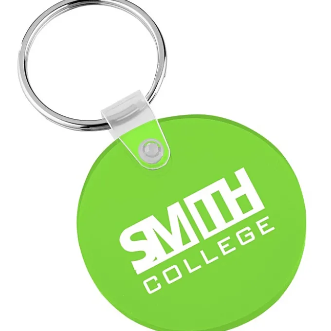 Small Round Soft Keychain - Translucent