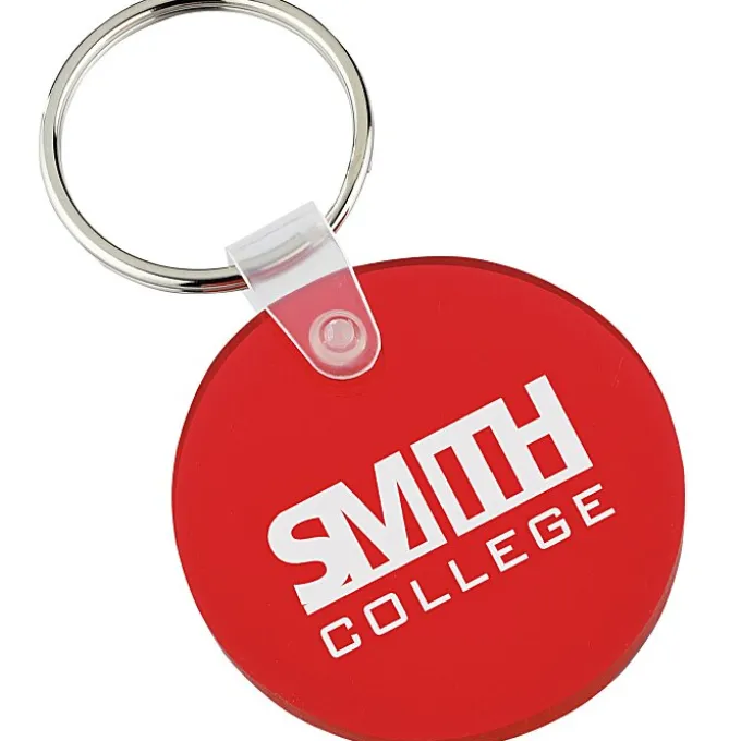 Small Round Soft Keychain - Translucent