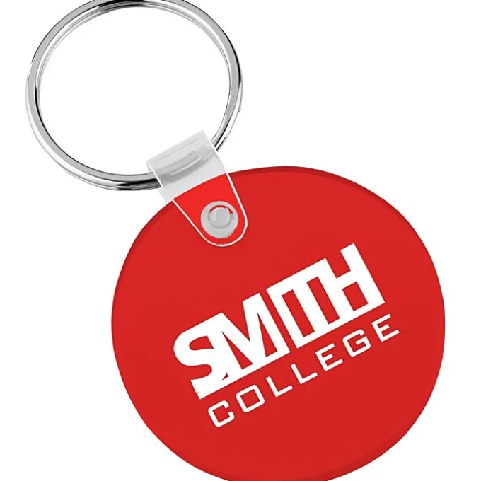 Small Round Soft Keychain - Translucent