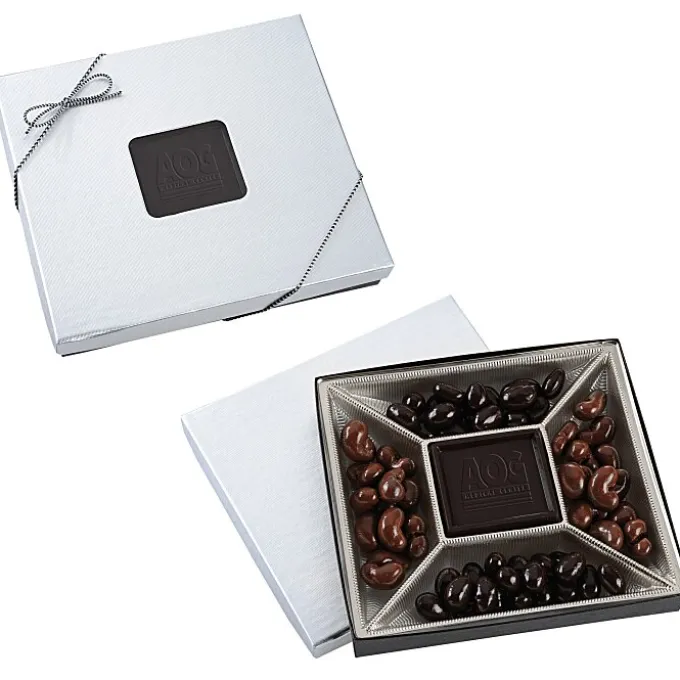 Small Treat Mix - Silver Box - Dark Chocolate Bar