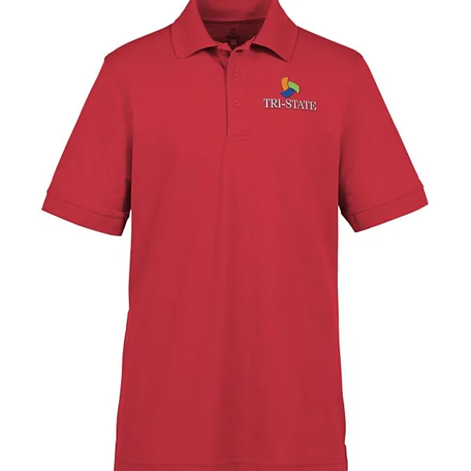 Smooth Touch Blended Pique Polo - Men's