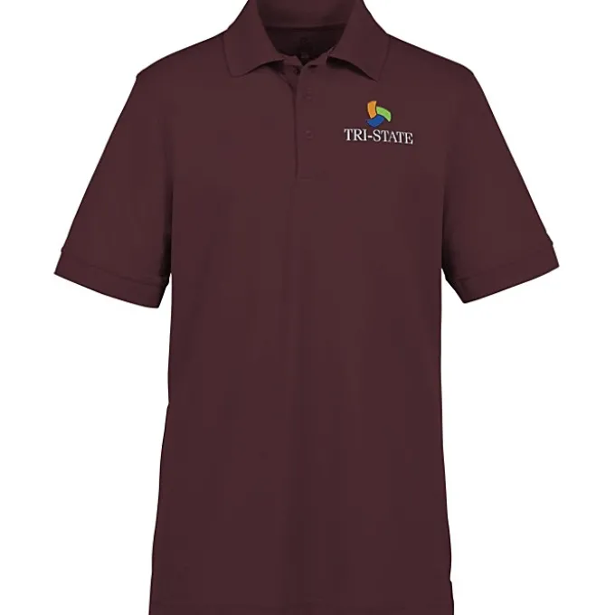 Smooth Touch Blended Pique Polo - Men's