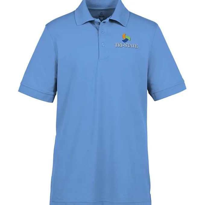Smooth Touch Blended Pique Polo - Men's