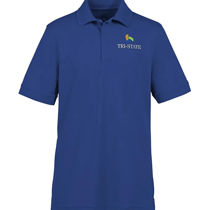 Smooth Touch Blended Pique Polo - Men's
