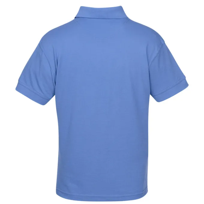 Smooth Touch Blended Pique Polo - Men's
