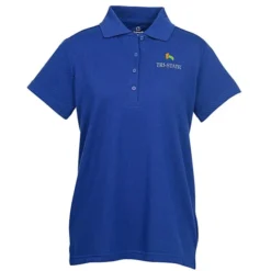 Smooth Touch Blended Pique Polo - Ladies'