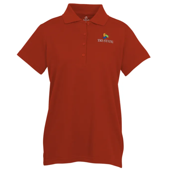 Smooth Touch Blended Pique Polo - Ladies'