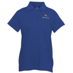 Smooth Touch Blended Pique Polo - Ladies'