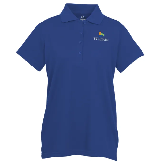 Smooth Touch Blended Pique Polo - Ladies'